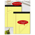 thumbnail image 3 of 6 Pack Yellow Note Pads 8.5 x 11.75Inch Narrow Ruled Lined Writing Paper College Pad, 3 of 7