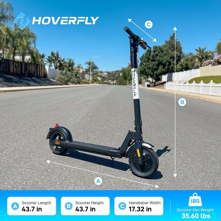 Hoverfly GXL MAX Foldable Electric Scooter for Adults, 10