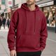 thumbnail image 3 of MHFRRA Sudadera con Capucha Calefactable para Hombre, 5 Sudaderas Cálidas con Temperatura Ajustable, Suéter de Invierno Acogedor para Uso Diario Vino, 3 of 8