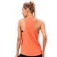 thumbnail image 5 of Pantalones cortos de entrenamiento para mujer de cintura media con forro, para correr, tenis, gimnasio, bolsillo, color rosa, 6/M, 5 of 6