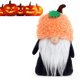 thumbnail image 5 of LetCart Muñeco Sin Rostro De Felpa Colores Brillantes Tela De Seda Suave Estable Exquisito Muñeco De Peluche De Tamaño Adecuado Para Fiesta De Halloween En Casa(Naranja), 5 of 5