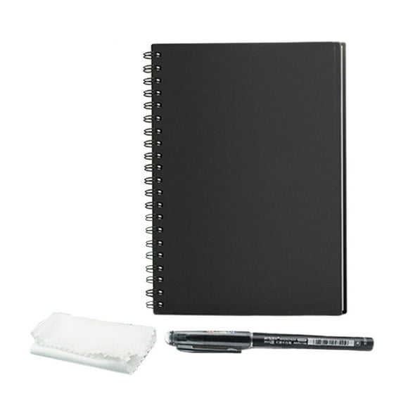 Billuyoard Smart Reusable Notebook Lined with Pen Note Journal Drawing Erase School Pad Decoración del hogar A5