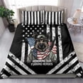 thumbnail image 3 of USA National K9 Veterans Day Bedding Set Honoring Our Furring Heroes LT14, 3 of 7