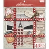 Jolee's French General 8" x 8" Ephemera Paper Crafting Kit, French