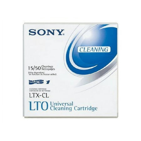 SONY LTO UNIVERSAL CLEANING CTG-50 PASSES