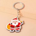 thumbnail image 1 of LLavero de madera de dibujos animados para mujeres y niñas, lindo llavero Kawaii, ciervo, árbol, Papá Noel, muñeco de nieve, joyería de navidad, regalos de Año Nuevo, 1 of 4