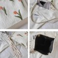 thumbnail image 3 of Elegant Tulip/ Cherry Shoulder Bag Large Capacity Tote Bag Handbag Women's Flower Bag for Outdoor Summer Camping, 3 of 4