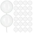 thumbnail image 1 of 100 Uds. Globos Bobo de burbujas, globos Bobo de fiesta, globos transparentes, globos transparentes de burbujas para fiesta, cumpleaños, boda, 8 pulgadas, 1 of 8