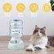 thumbnail image 5 of Dispensador de agua por gravedad de 3,8 l, comedero automático para gatos y bebedero para perros., 5 of 8