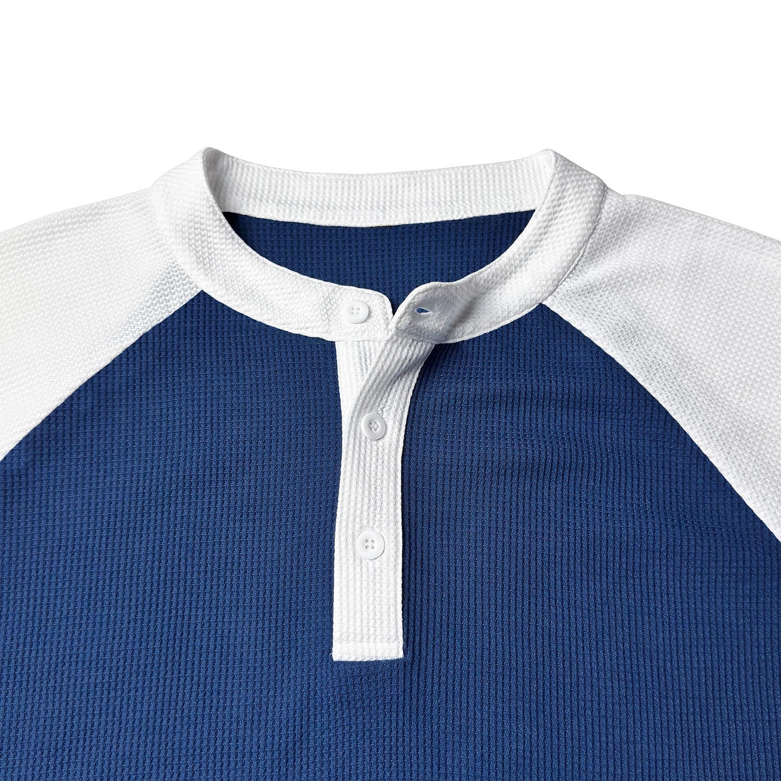 Mens Henley Shirts Raglan Short Sleeve Baseball Tees Casual Slim Fit T-Shirts Color Block Workout Top