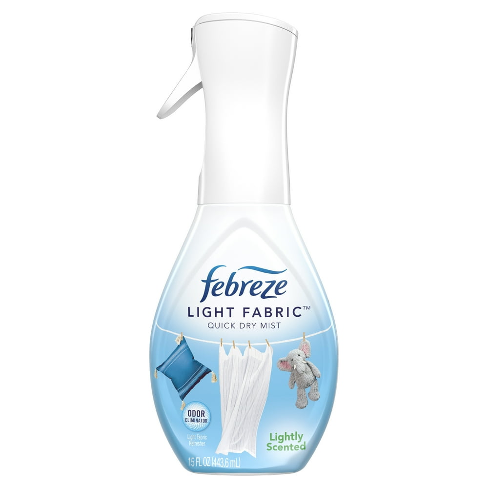 Febreze Light Fabric Refresher Quick Dry Mist, Lightly Scented, 15 fl