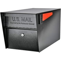 Mail Boss Mail Manager Locking Security Post Mount Mailbox Steel, Rust Resistant