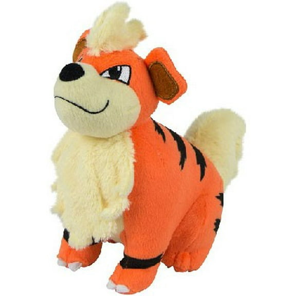 Official Licensed 8" Pokemon Growlithe Plush with Tags