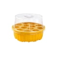 thumbnail image 2 of Trousse de Départ, Plateau de Semis Respirant à 13 Trous Couvert, Dôme d'Humidité Transparent à Ventilation Réglable, Boîte de Culture Réutilisable, Orange, 2 of 6