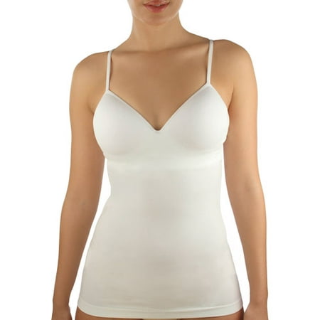 Best Fitting Women's Seamless Camisole (Best Tank Tops With Built In Underwire Bra)