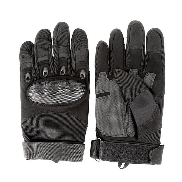 Tactical Gloves Army Military Police Rubber Knuckle Outdoor Gloves for Men