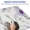 thumbnail image 3 of Shangniulu Square Mouse Pad Beautiful Flowers Plants, Personalized Premium-Textured Custom Mouse Mat Design, Washable Mousepad Lycra Cloth, Non-Slip Rubber Base Computer Mouse Pads, 3 of 6