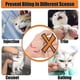 thumbnail image 3 of Cat Muzzles Breathable Mesh Muzzles Prevent Cats From Biting And Chewing Anti Bite Anti Meow Cat Grooming Restraint Bags, 3 of 5