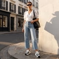thumbnail image 3 of Cushionaire Score Platform Sneakers for Women, Lightweight Tennis Shoes with Adjustable Laces and Memory Foam, Wide Widths Available, 3 of 16