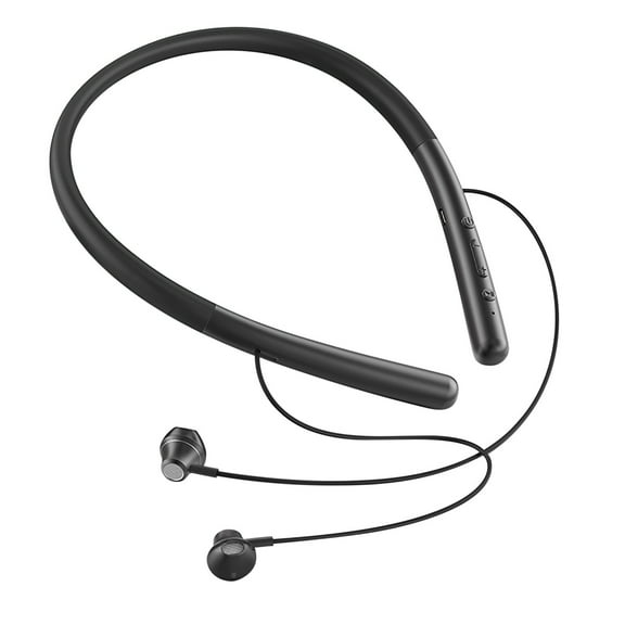 Bluetooth 5.0 Neckband Headphones. Wireless Motion Button Control Cardable Headphones