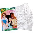 thumbnail image 2 of Crayola Giant Coloring Pages 12.75"X19.5"-Princess - 040989, 2 of 2