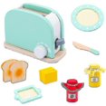 thumbnail image 4 of Kitchen Bread Maker Juicer Set For Children Simulation Play House Wooden Toy, 4 of 5