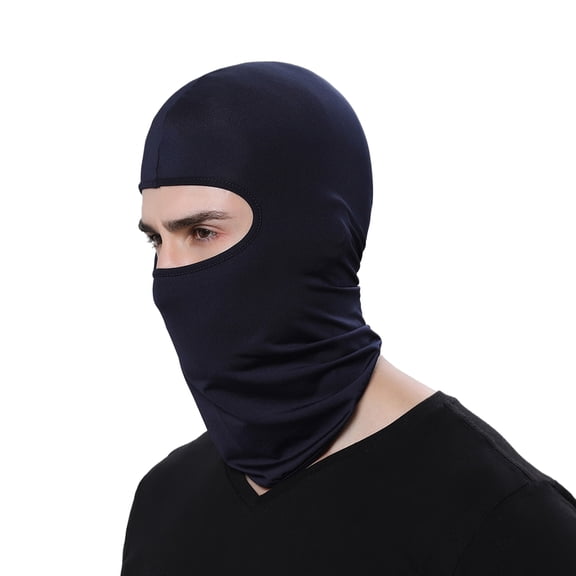 Toptie Ski Mask Summer Balaclava Full Face Covering Bandana Protection-Navy