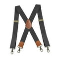 thumbnail image 1 of Tirantes para hombre para pantalones casuales grandes y altos, tirantes para eventos formales Gris oscuro, 1 of 9