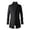 Black, variant on Fgnfyis Mens Jacket Winter Autumn Winter Casual Fashion Wool Blend Mid Length Coat Trench Coat Classic Mens Winter Coat Black M