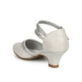 thumbnail image 3 of New Girl Little Angel Daphne-856 Glitter Shimmer Rhinestone Mary Jane Pump Size, 3 of 5