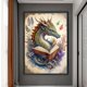 thumbnail image 3 of Hilo Algodón Bordado Punto Cruz Con Dragón Impreso 11CT Libro Lectura 40x60cm, 3 of 9