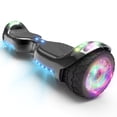 thumbnail image 1 of HOVERSTAR Hoverboard, LBW16 Chrome Color All Terrain Wide Tire, Electric Skateboard Tire with LED Light and Wireless Bluetooth Music Speaker HOVERSTAR LBW16, 1 of 7