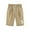Khaki, variant on Posijego Girls Bermuda Shorts Butterfly Printed Summer Causal Shorts Kids Knee Length Comfy Shorts 3-13T