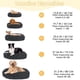 thumbnail image 5 of Cama de Perros Gatos Mediano Pequeño, Súper Suave Lavables Antideslizante Cama de Donut Redonda Felpa para Mascota Cachorro Impermeable Calentito Cojín Cómoda Resistente, Facil de Limpiar, 5 of 7