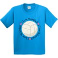 thumbnail image 3 of Inktastic Volleyball Gifts for Girls Youth T-Shirt, 3 of 5