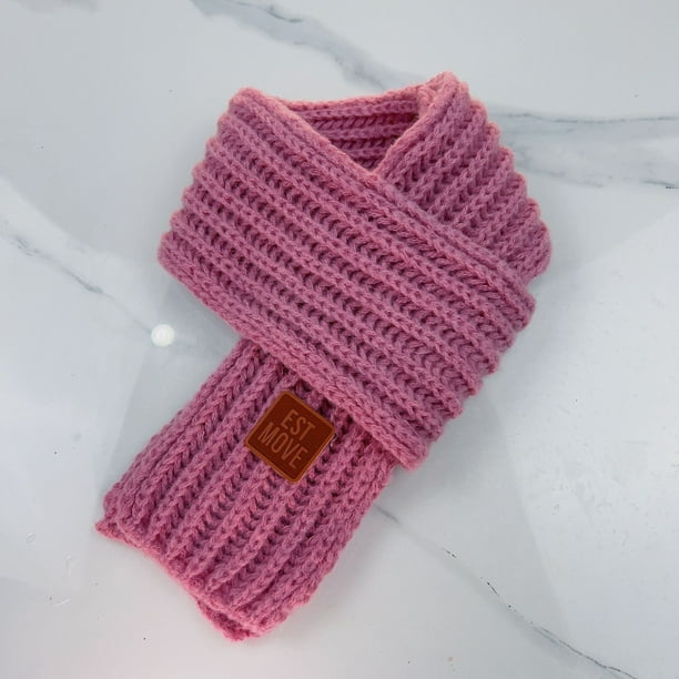 9 Colors Kids Scarf Boys Baby Winter Warm Scarf Knit Shawl Scarf Children Neck Collar Keep Warm Accessories