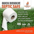 thumbnail image 2 of Firebelly Outfitters RV Toilet Paper, Septic Tank Safe - 8 Rolls, 2-Ply 500 Sheets - Fast Dissolve, 2 of 5
