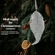 thumbnail image 4 of Advancent Guirnalda de árbol de Navidad de hoja de simulación, adorno de decoración, Clip de purpurina, decoración artesanal, Festival Kits de decoración para fiestas Plata, 4 of 6