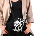 thumbnail image 4 of HELLHERO Cow Print Pattern Lightweight Sling Bag Double-layer for Outdoor Holiday Travel, 4 of 7