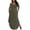 Olive, variant on White Mark Womens Plus Lexi Jersey Cold Shoulder Maxi Dress