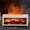 White-150ml Fireplace Flame, variant on Black 250ml Rainbow Flame Oil Diffuser for Bedroom Home Office