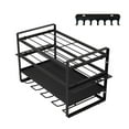 thumbnail image 3 of Power Tool Organizer 3 Tier Garage Tool Storage Rack Wall Mounted Drill Rack Cordless Tool Storage Holder, 3 of 9