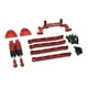 thumbnail image 4 of Amortiguador de metal RC, accesorios de bricolaje, modelo de repuesto, kits de actualizaciones de juguetes, piezas de repuesto para rojo, 4 of 9