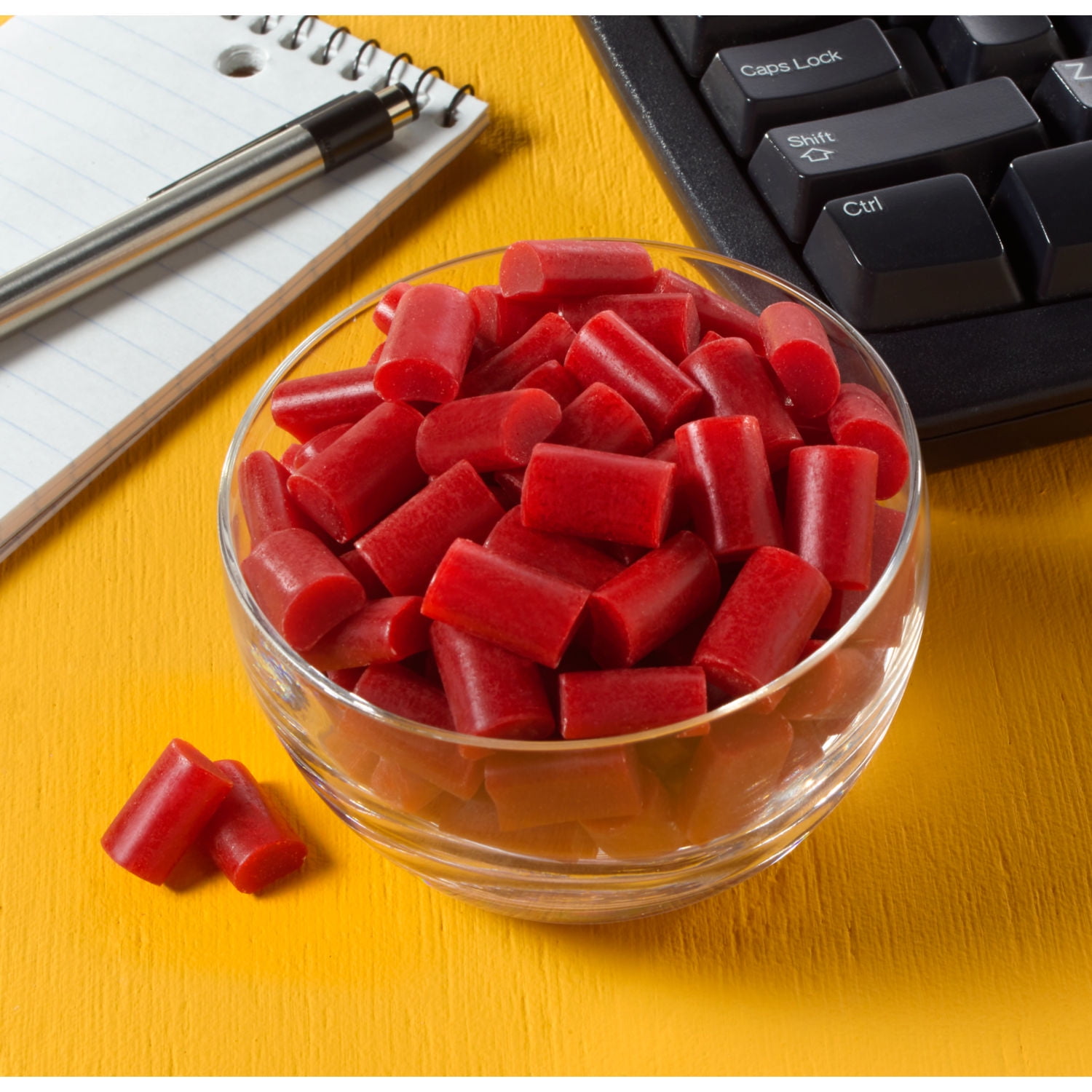 (6 pack) TWIZZLERS NIBS Cherry Flavored Licorice Style Candy Bag, 6 oz