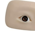 thumbnail image 3 of Modelo de silicona, práctica de maquillaje, , accesorio suave, para entrenar a principiantes, portátil , Marrón Izquierda Yinane Portátil, 3 of 8