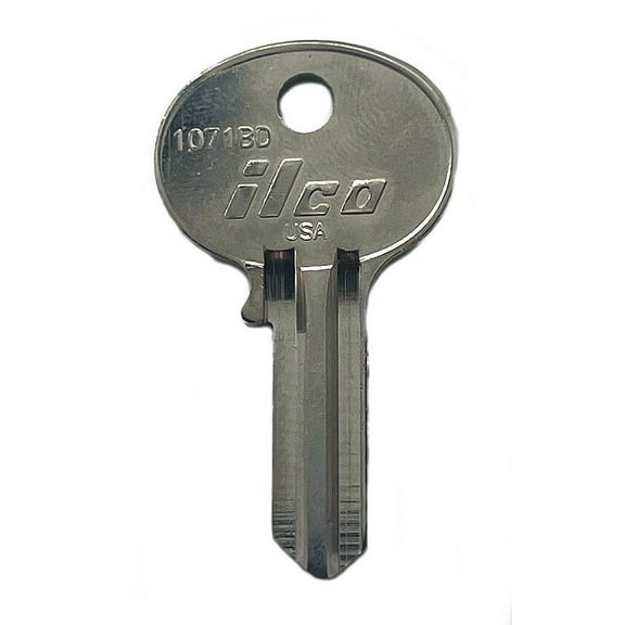 Ilco 1071BD Key blank, Replacement for Wilson Bohannan (WB1B) (10-Pack)
