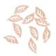 thumbnail image 1 of Colgantes De Hojas De árbol Salvador Para Hallazgos Artesanales Para Un Collar De Accesorios De Bricolaje Rosado, 1 of 8