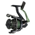 thumbnail image 1 of Carrete giratorio de acero inoxidable y metal con balancín roscado para pesca al aire libre., 1 of 14