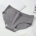 thumbnail image 2 of Women Cotton Underwear Mid Waist Stretch Briefs Ladies Seamless Full Coverage Panties Breathable Underpants, 2 of 8