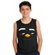 thumbnail image 4 of Camisolas de cuello redondo para niños pequeños y niños a la moda, lindas camisetas con estampado degradado, parte inferior suave sin mangas, camisetas para niñas, 4 of 6